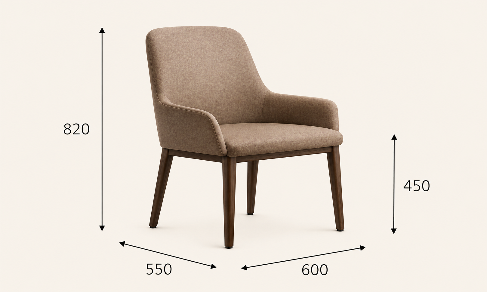 Custom furniture dimensions and specifications