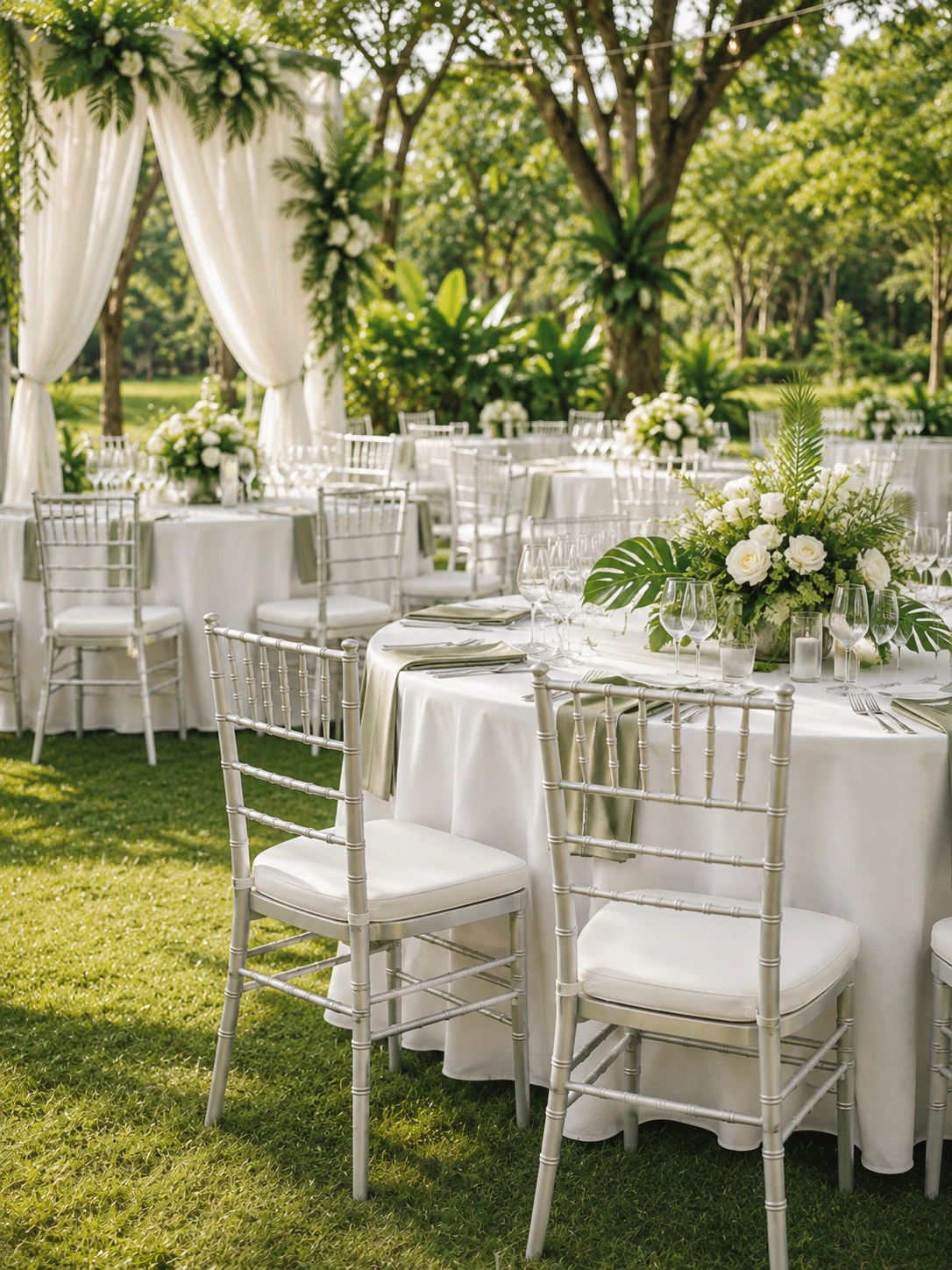 Chiavari Banquet Chair for Wedding Venues application scene