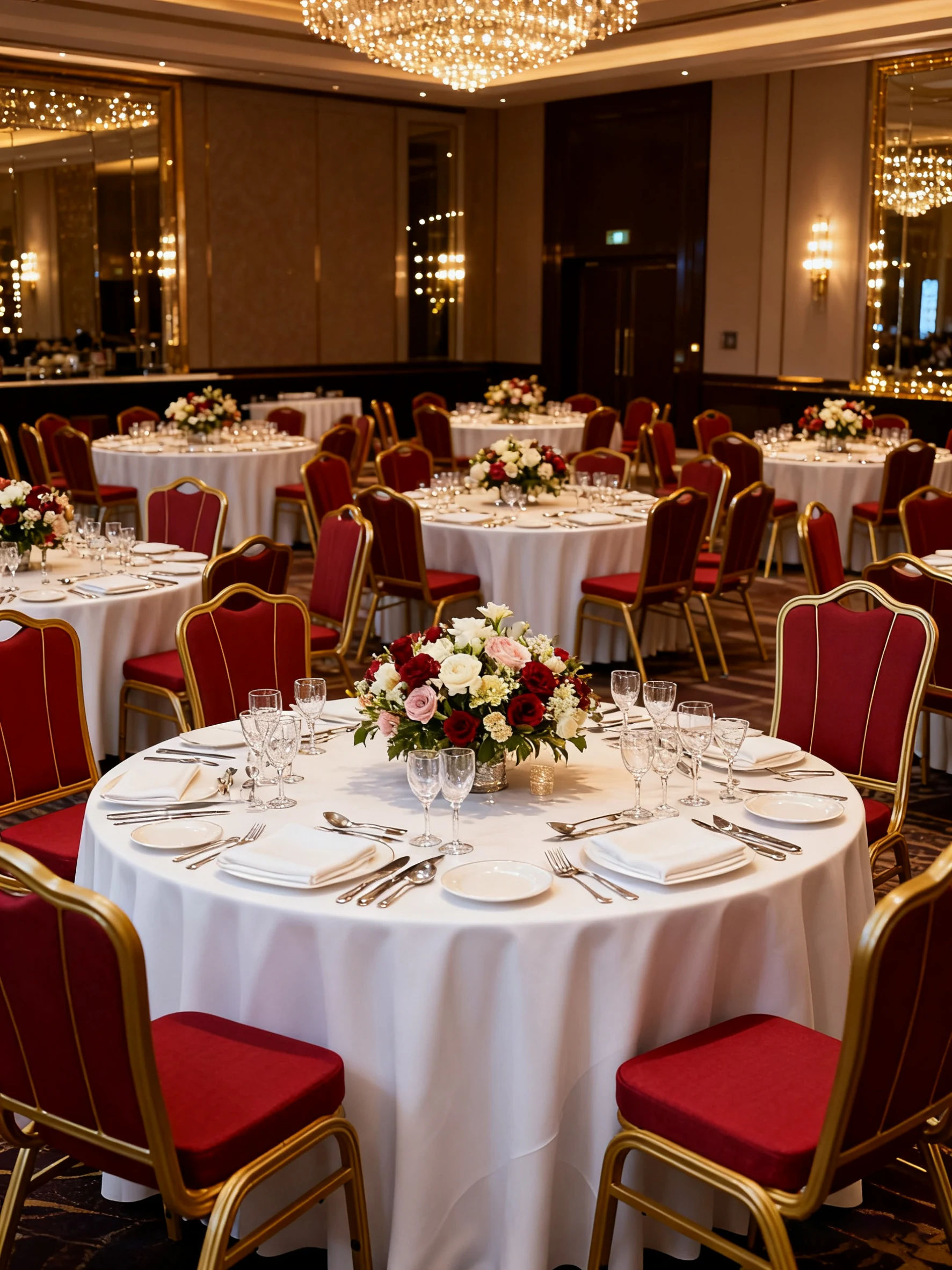 Easy-Clean Stackable Banquet Chair for Wedding Venues application scene