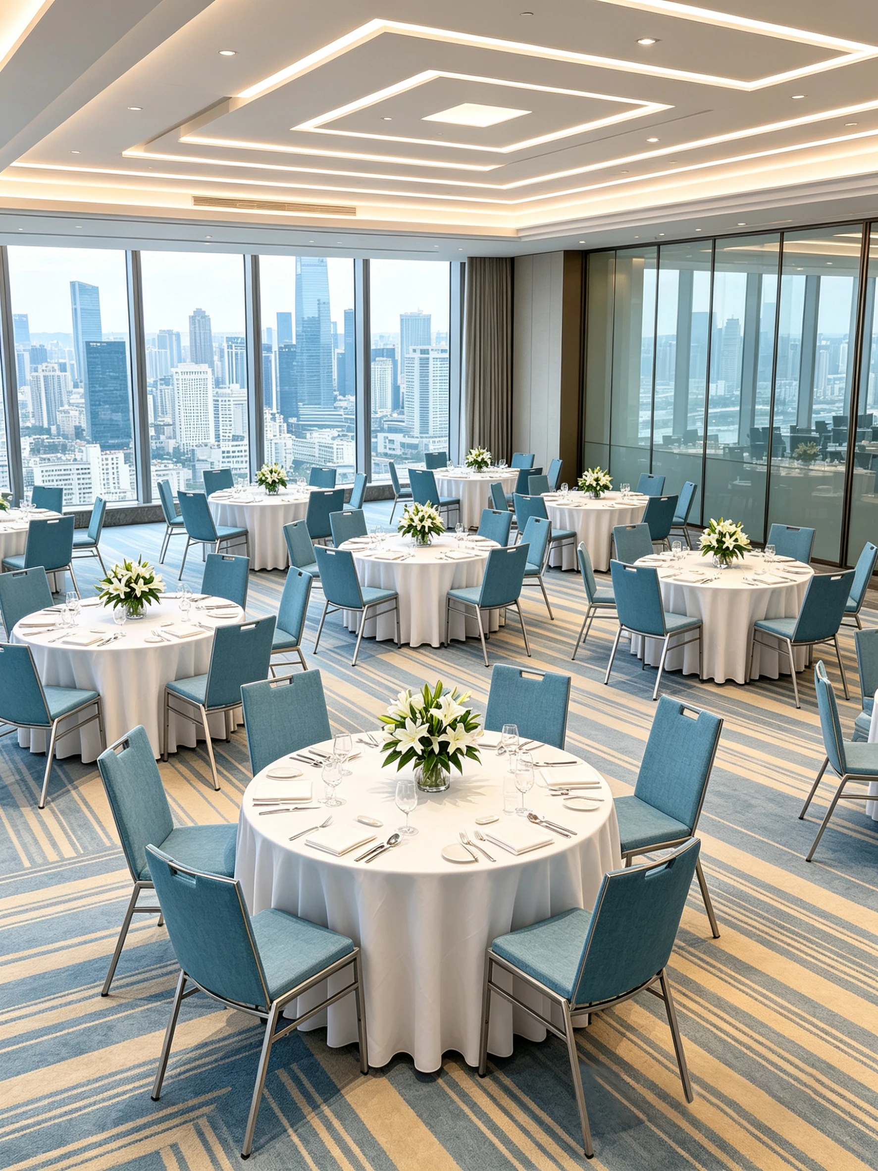 Stackable Commercial Banquet Chair for Meeting Rooms application scene
