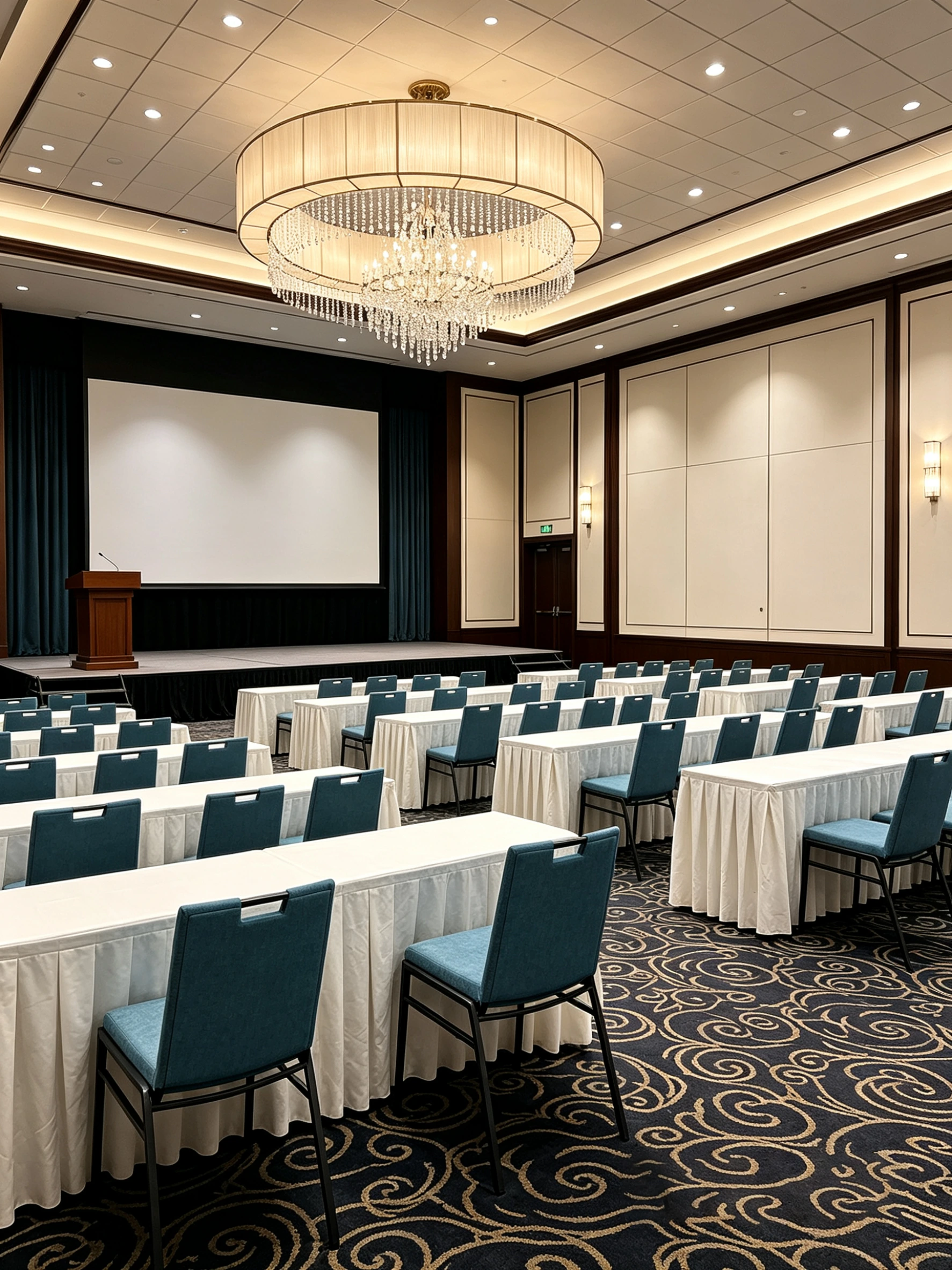 Stackable Commercial Banquet Chair for Meeting Rooms application scene