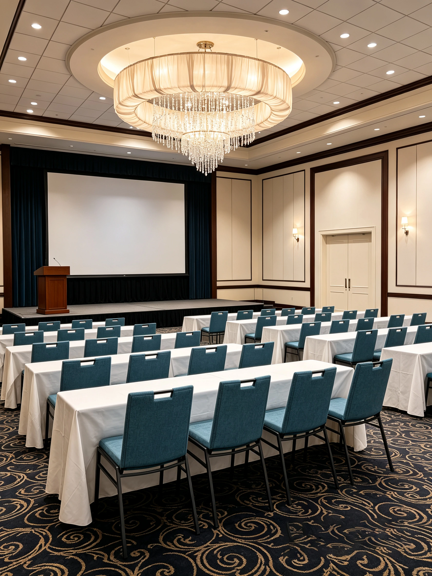 Stackable Commercial Banquet Chair for Meeting Rooms application scene