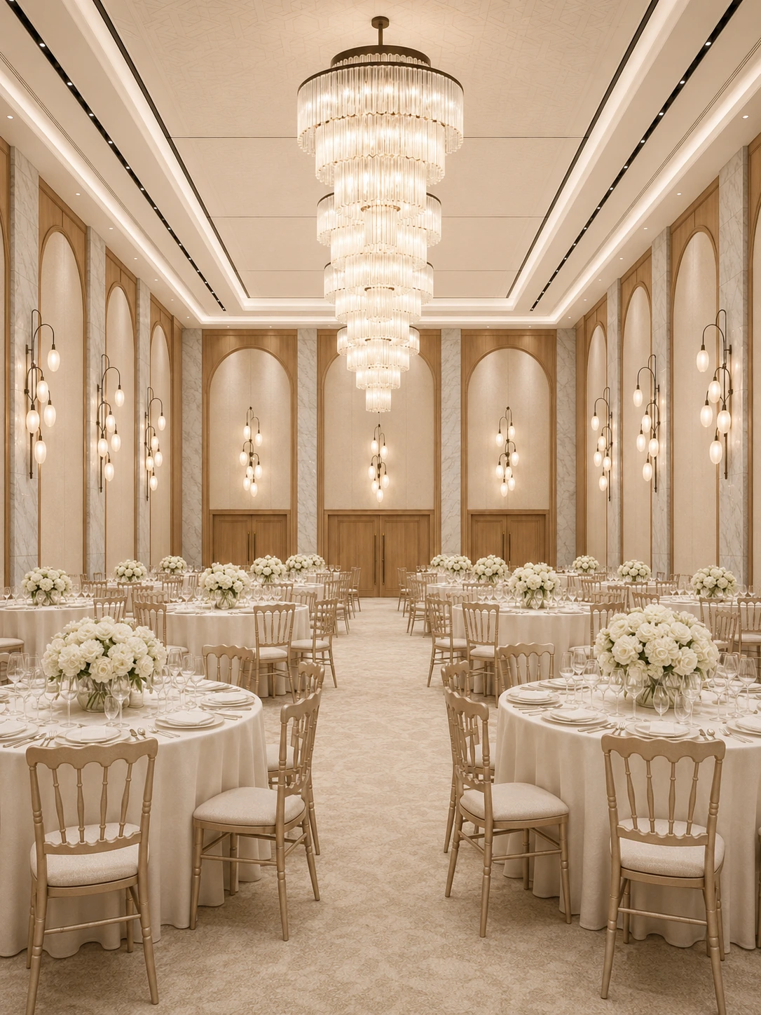Napoleon Banquet Chair for Weddings and Hotel Events application scene