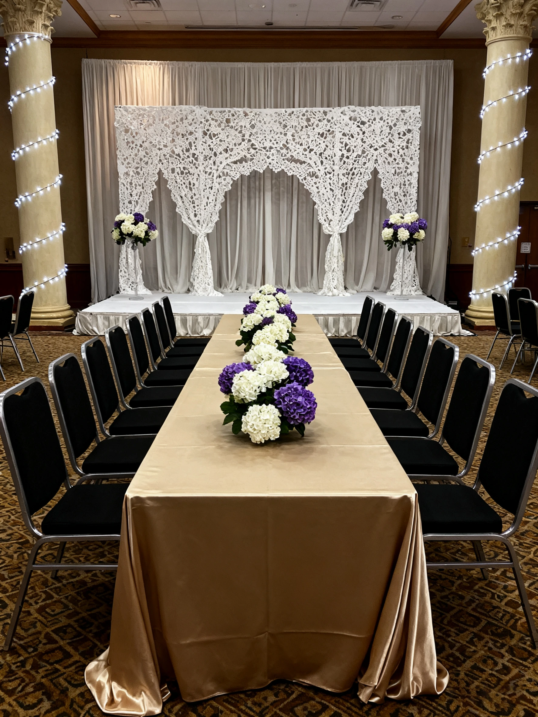 Stackable Hotel Banquet Chair for Conference Rooms application scene
