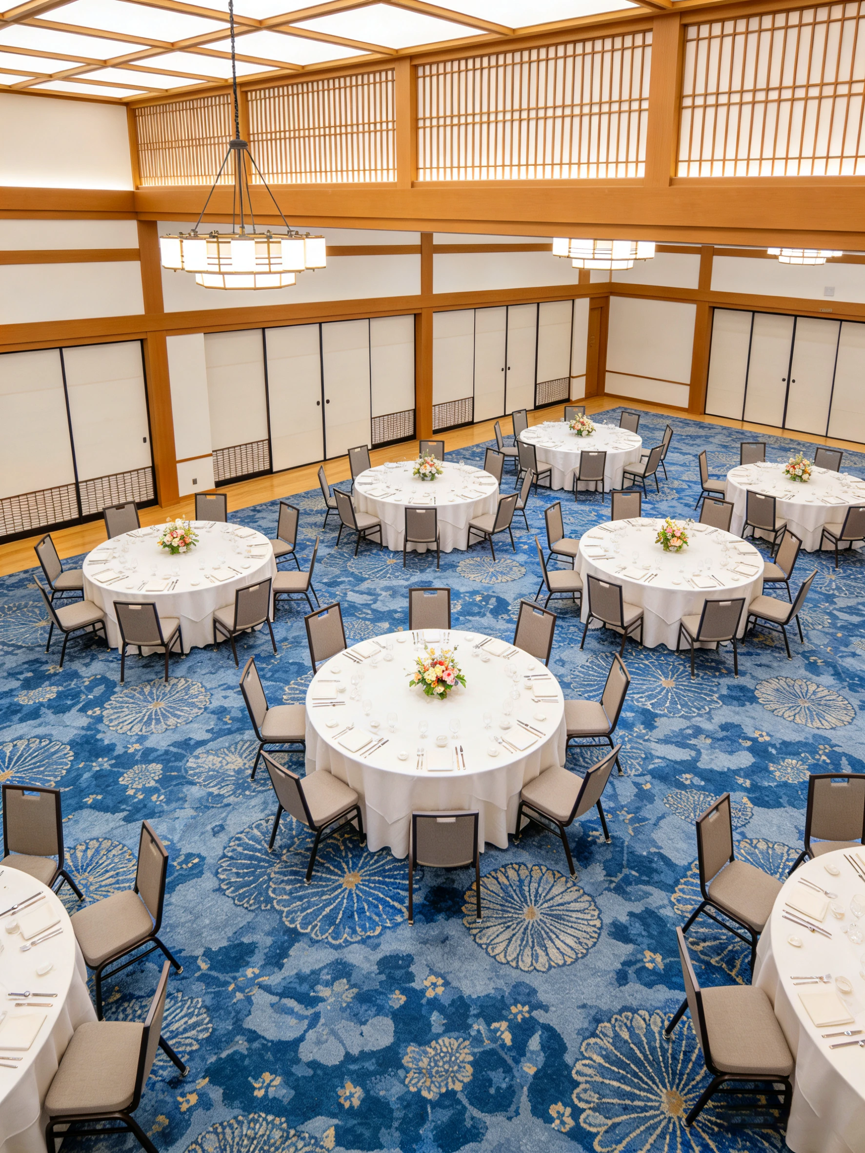 Stackable Upholstered Banquet Chair for Events application scene