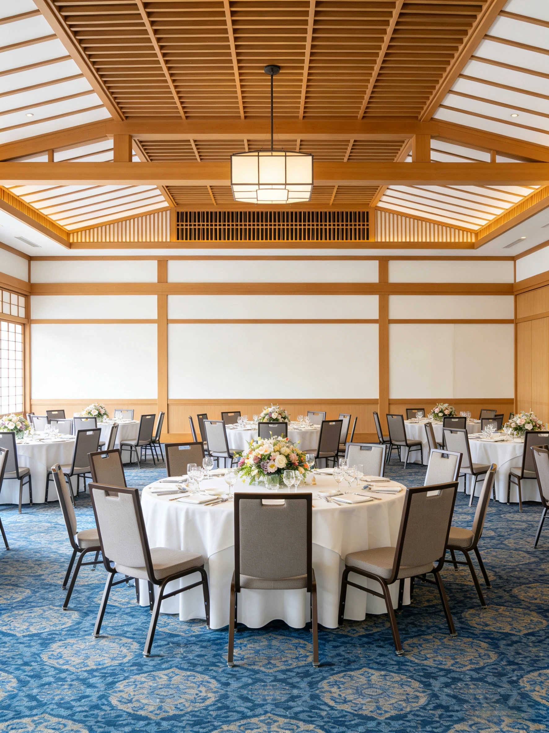 Stackable Upholstered Banquet Chair for Events application scene