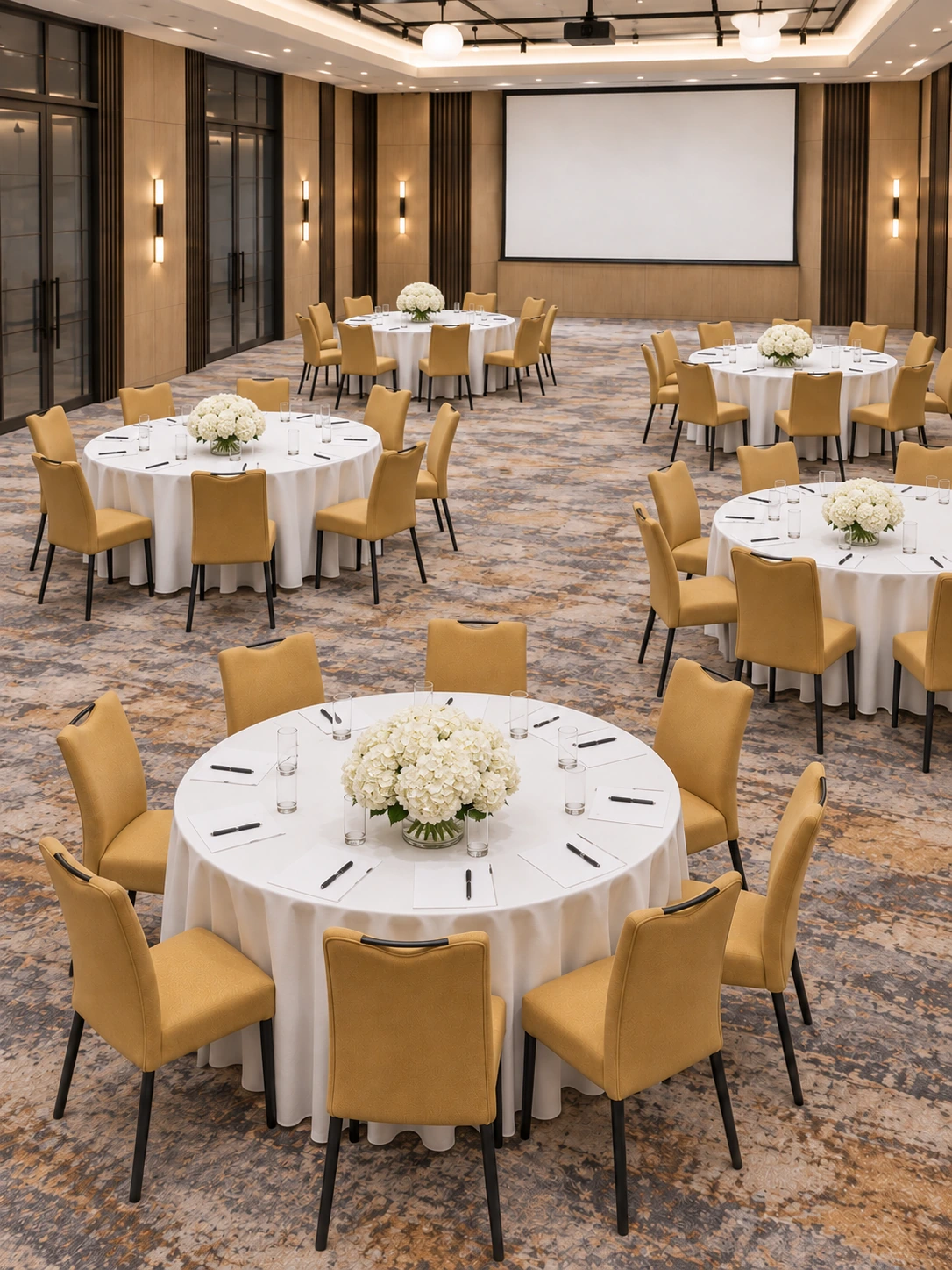 Upholstered Event Banquet Chair application scene