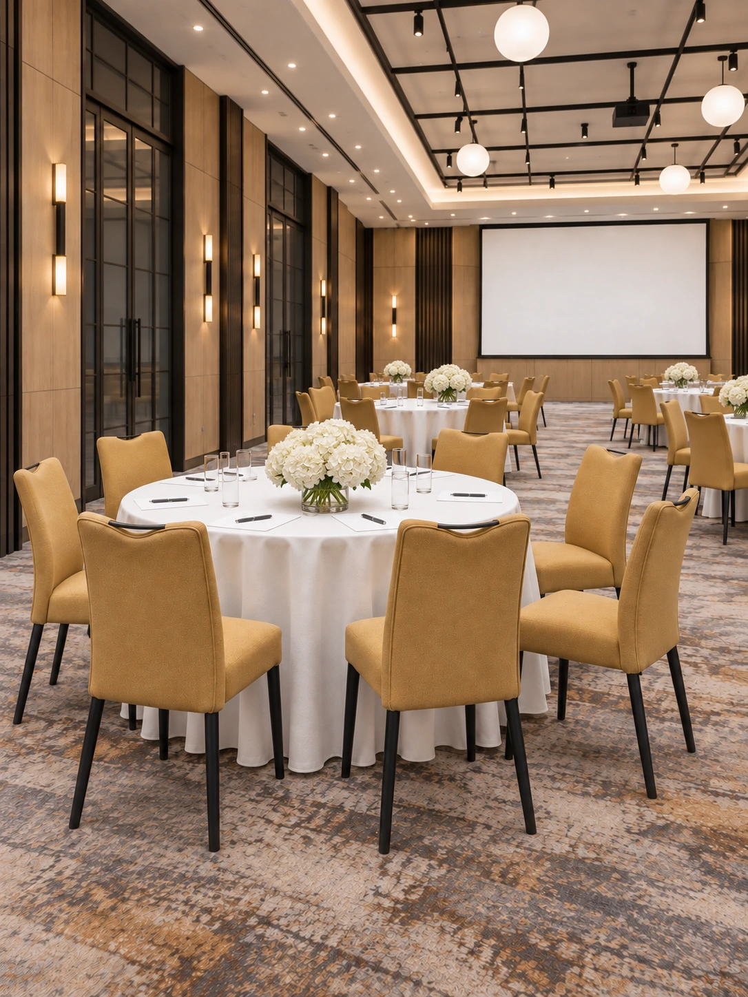Upholstered Event Banquet Chair application scene