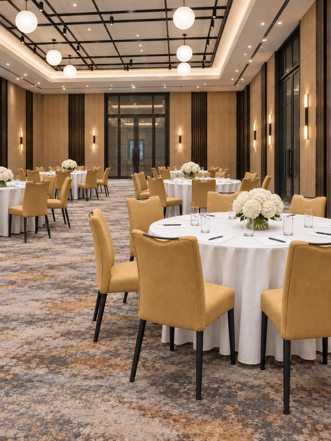 Upholstered Event Banquet Chair application scene