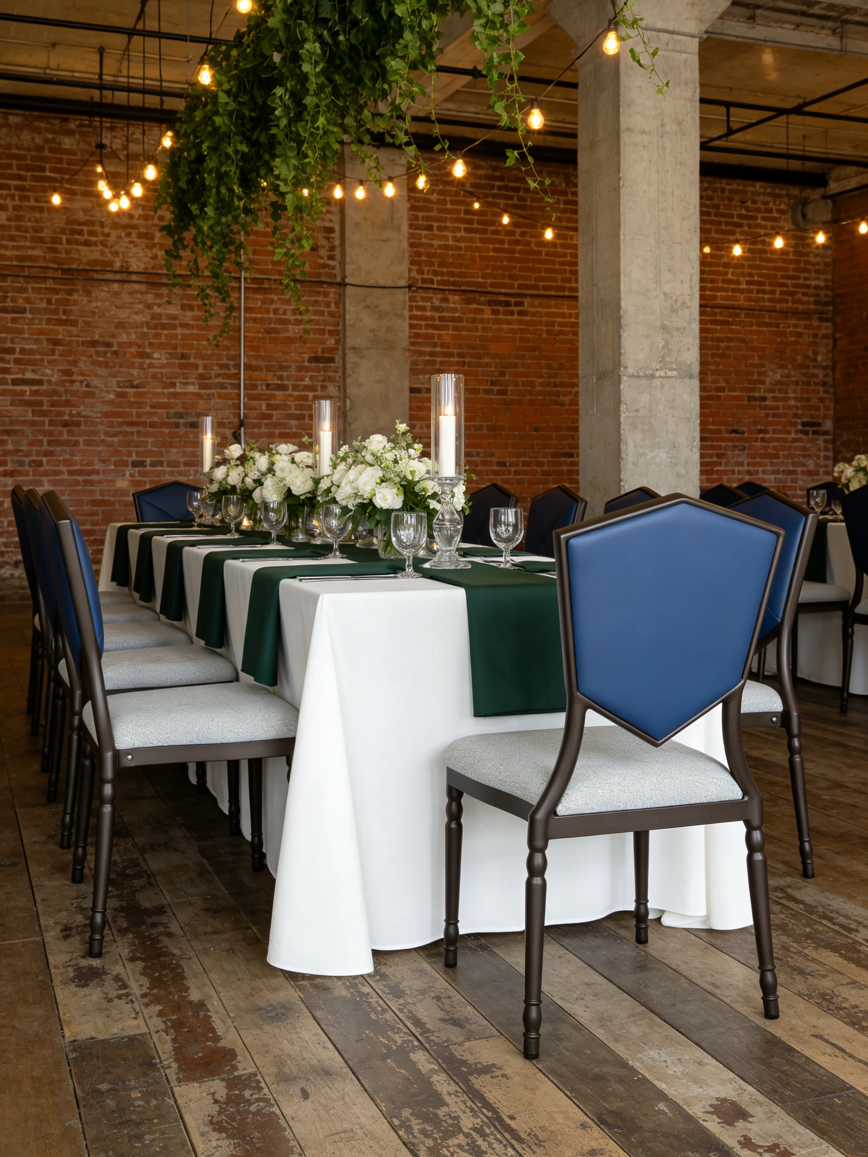 Easy-Clean Upholstered Banquet Chair for Weddings application scene