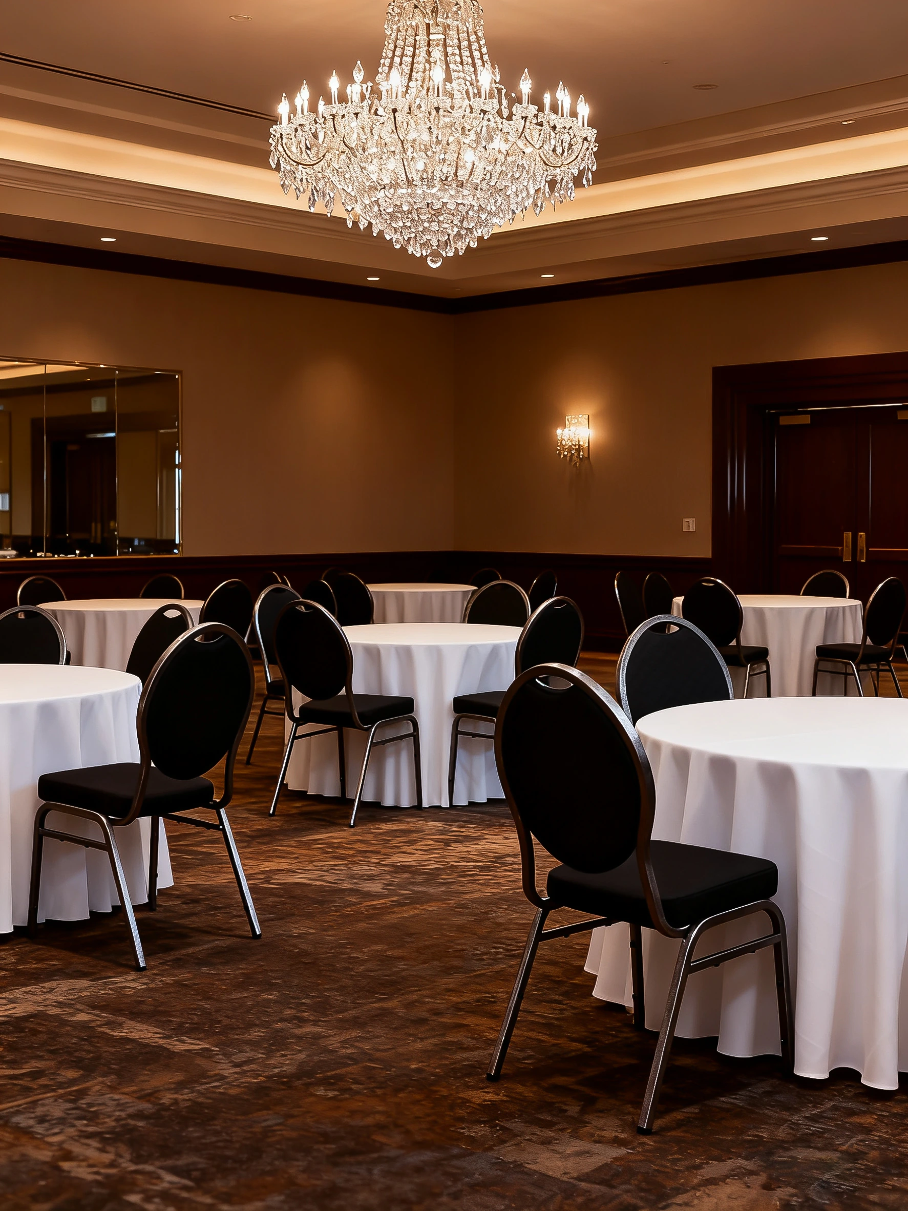 Stackable Hotel Banquet Chair for Corporate Events application scene