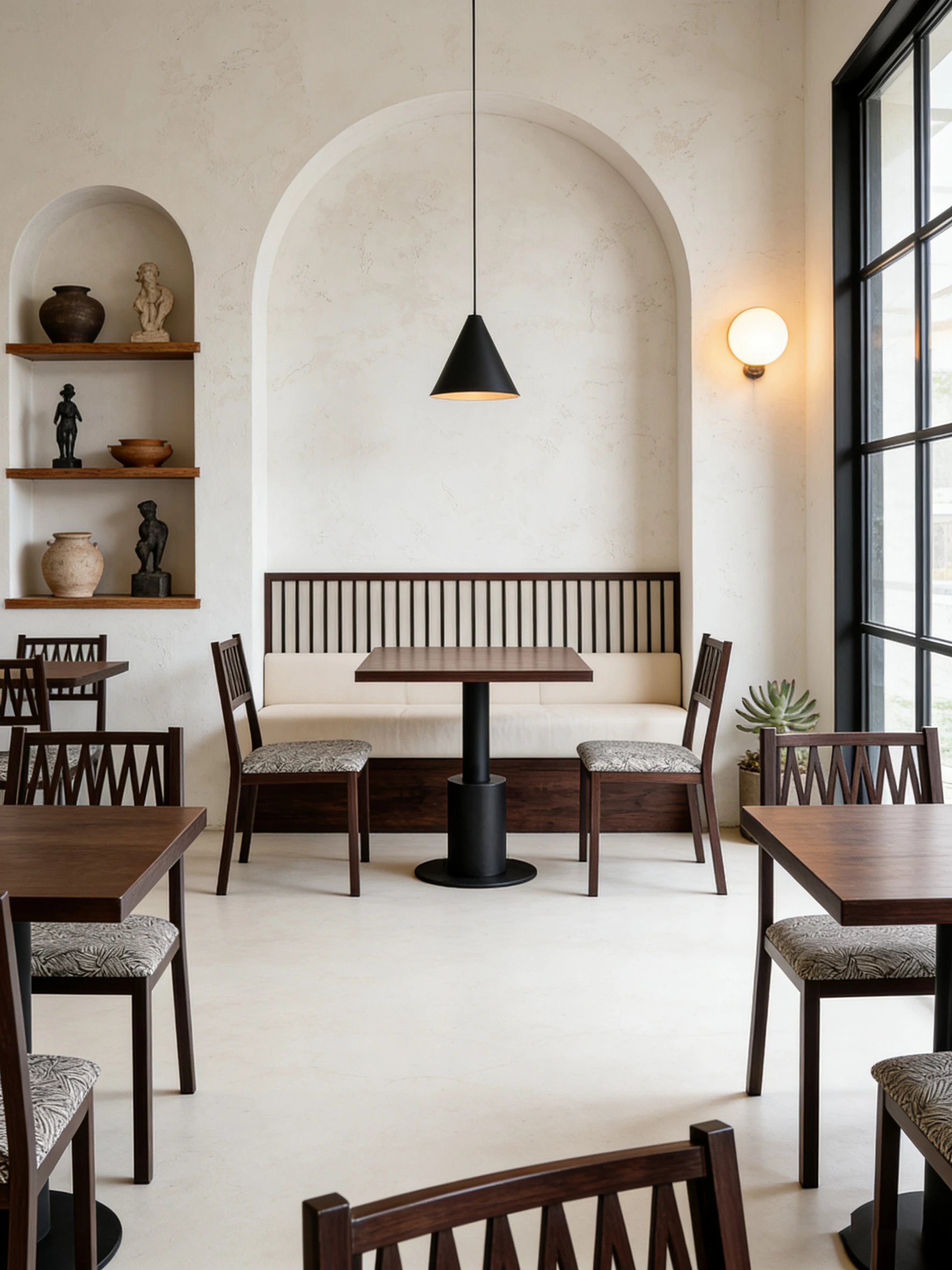 Stackable Wood-Look Metal Commercial Restaurant Chair for Hotel Dining application scene
