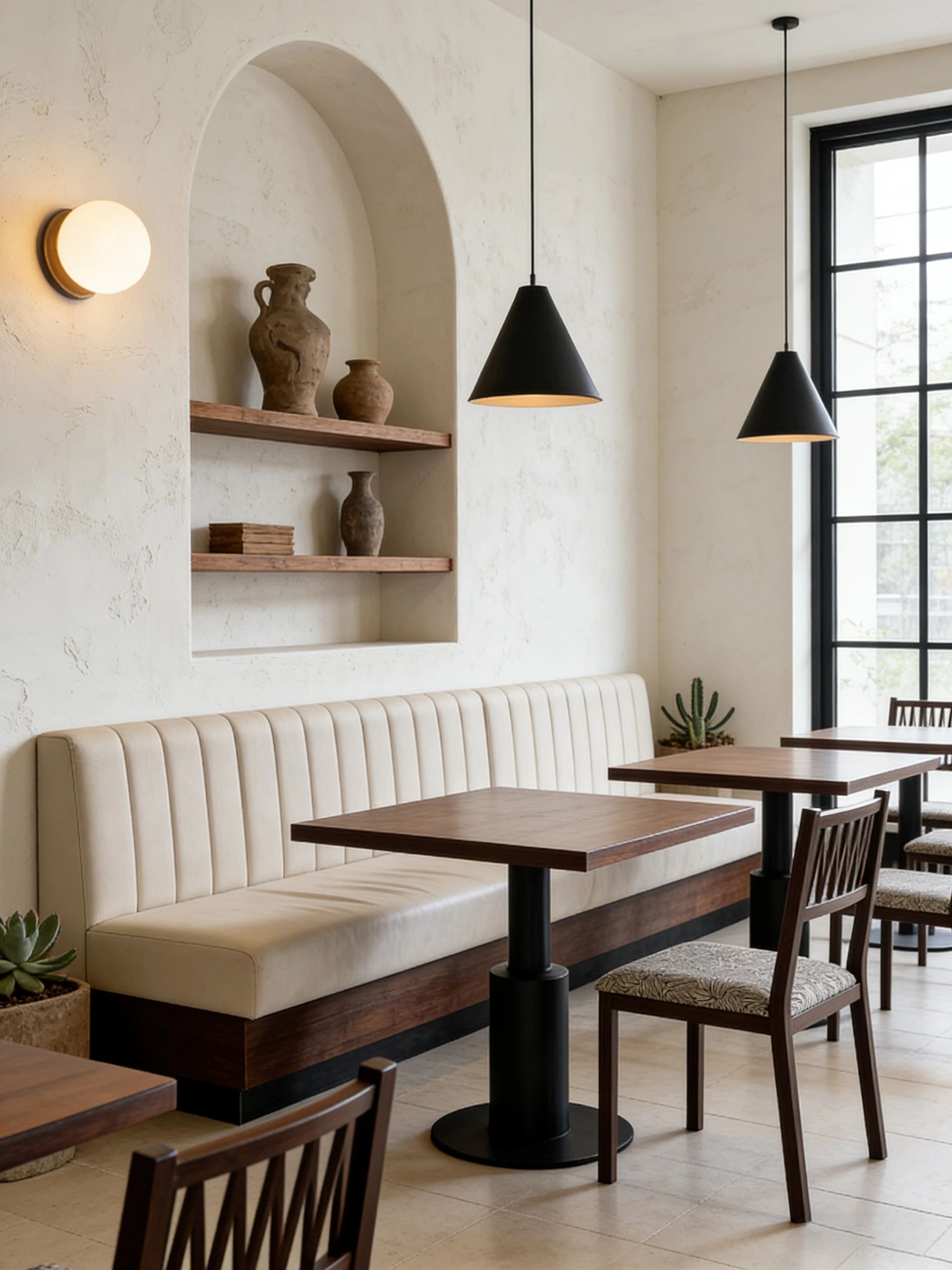 Stackable Wood-Look Metal Commercial Restaurant Chair for Hotel Dining application scene
