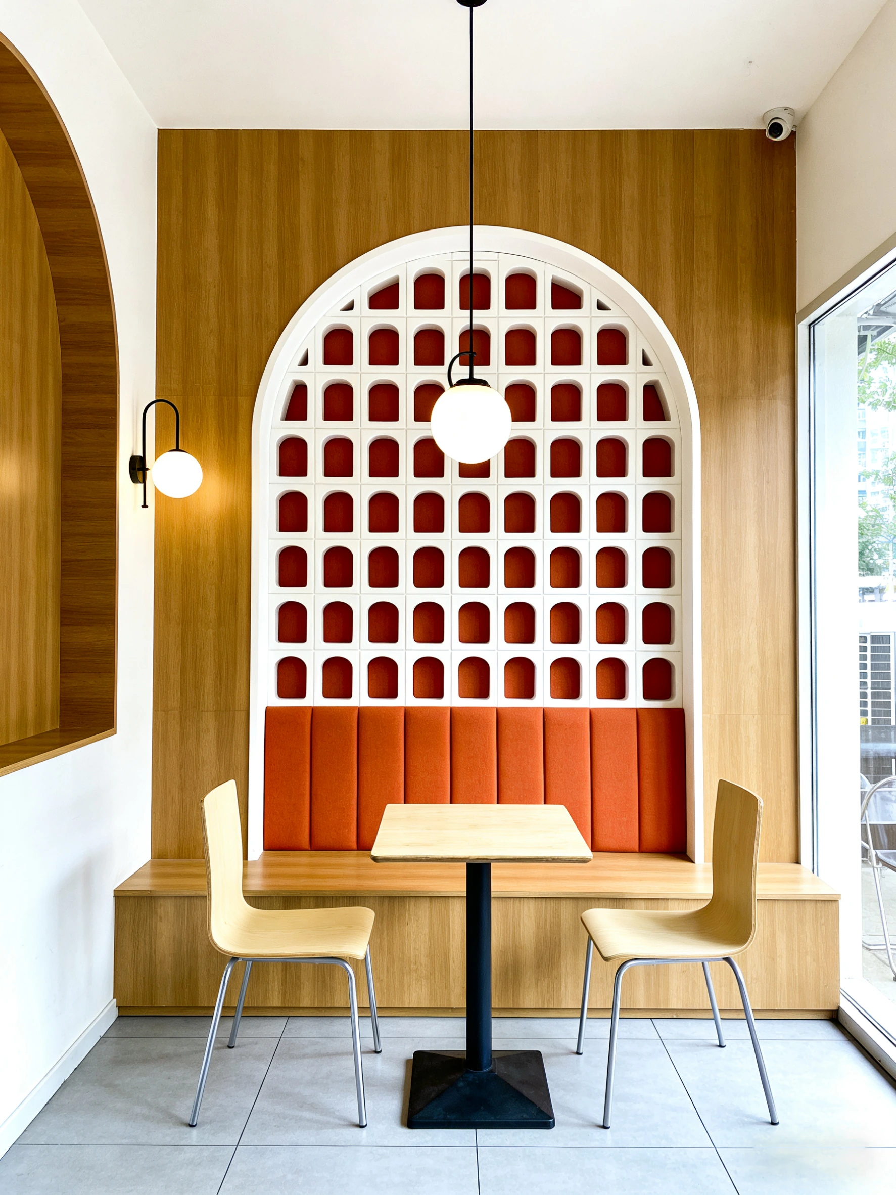 Stackable Commercial Restaurant Chair application scene