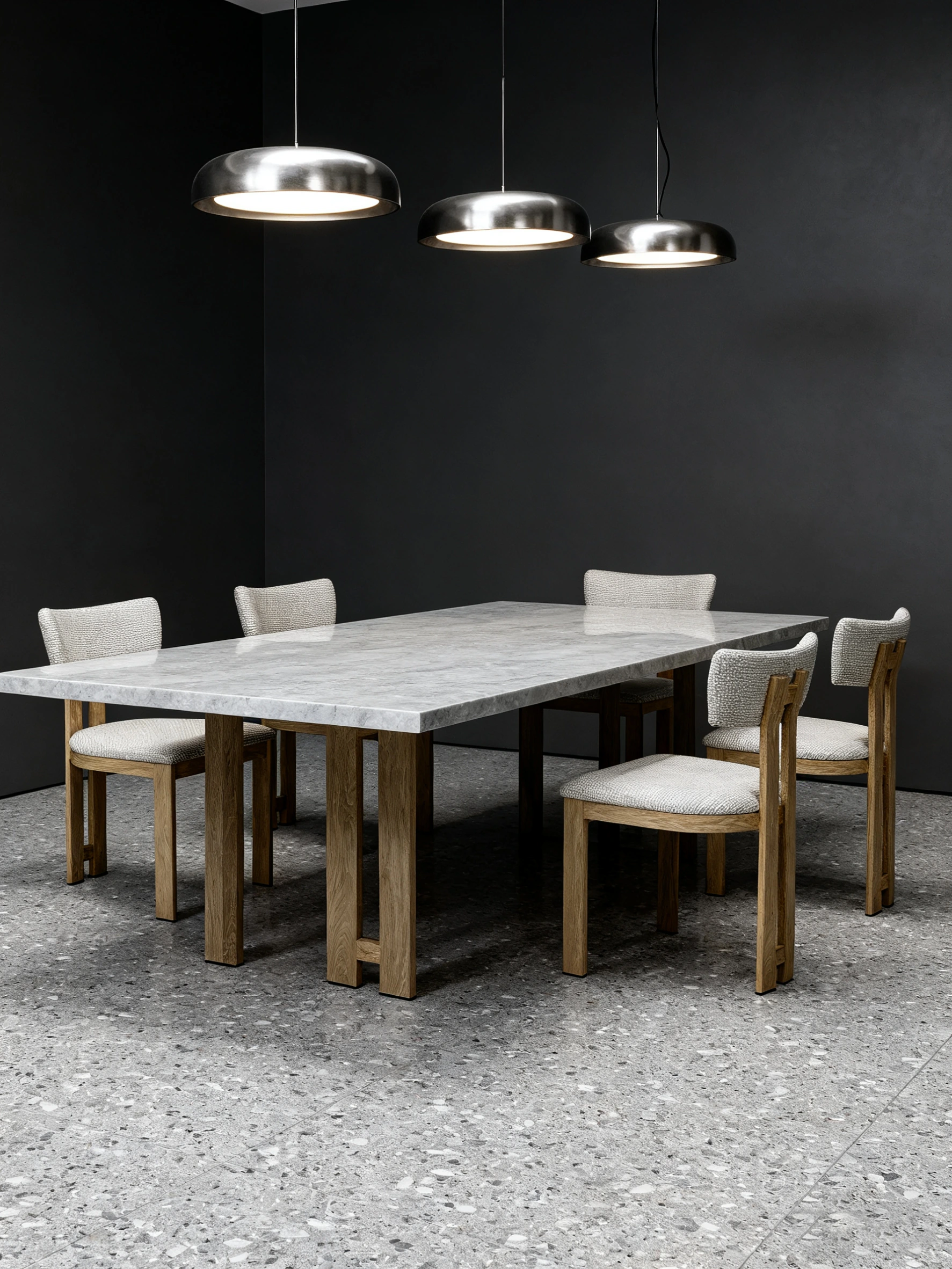 Wood-Look Metal Commercial Restaurant Chair for Hotel Dining application scene