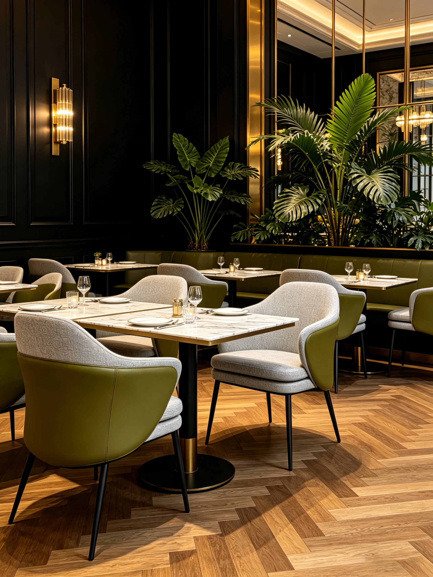 Shell-Back Hospitality Armchair application scene