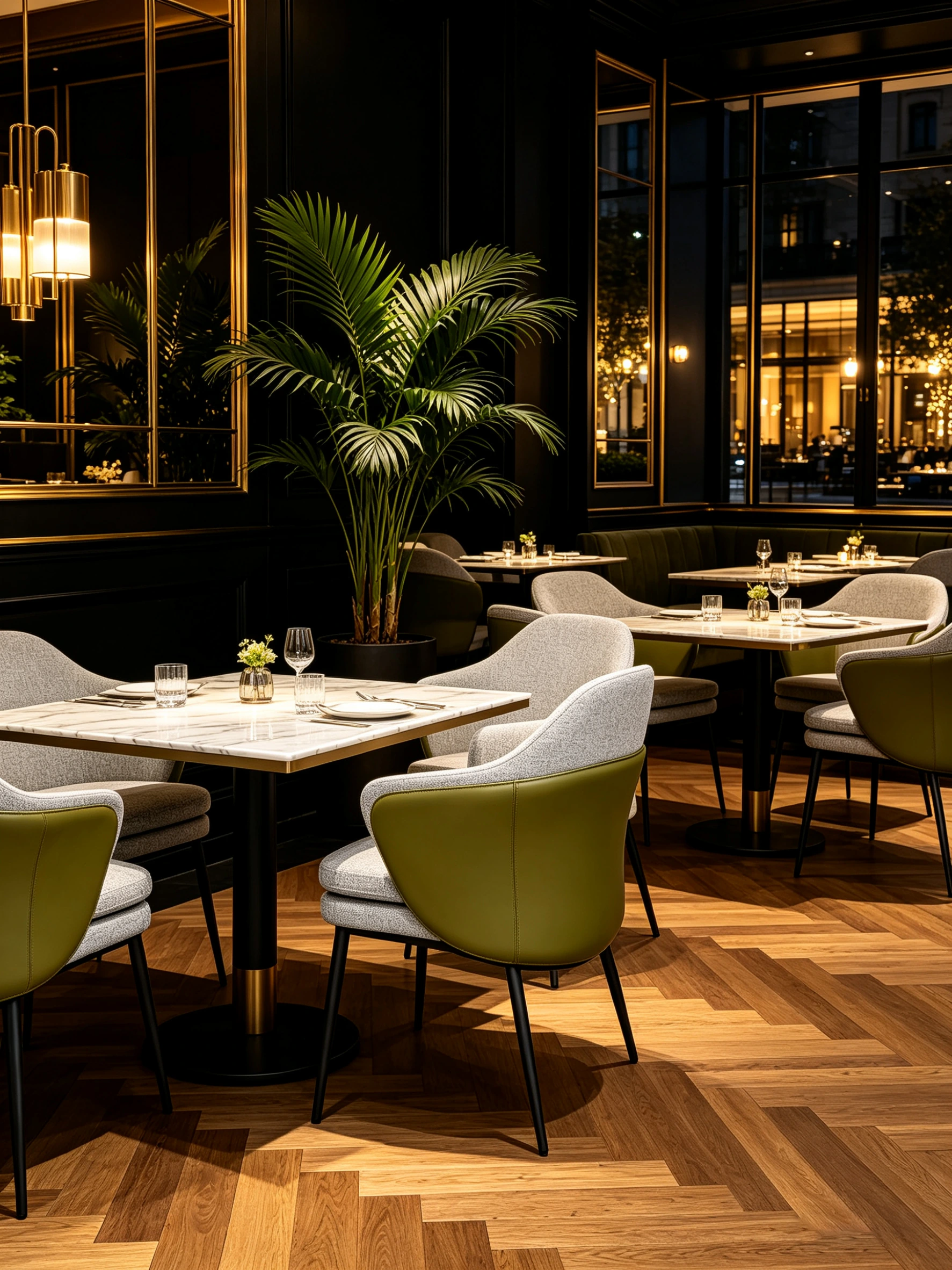Shell-Back Hospitality Armchair application scene